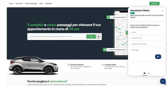 Contact chat live
